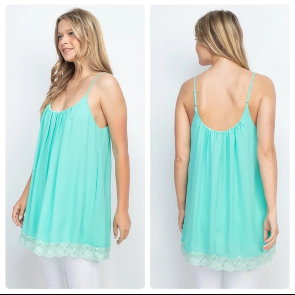 ⭐️TANK TOP-MINT COLOR - Picture 2 of 7